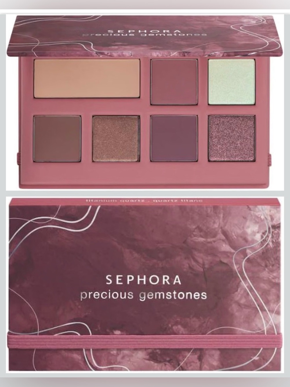 Sephora Precious Gemstones Eyeshadow Palette | Titanium Quartz - Picture 2 of 3
